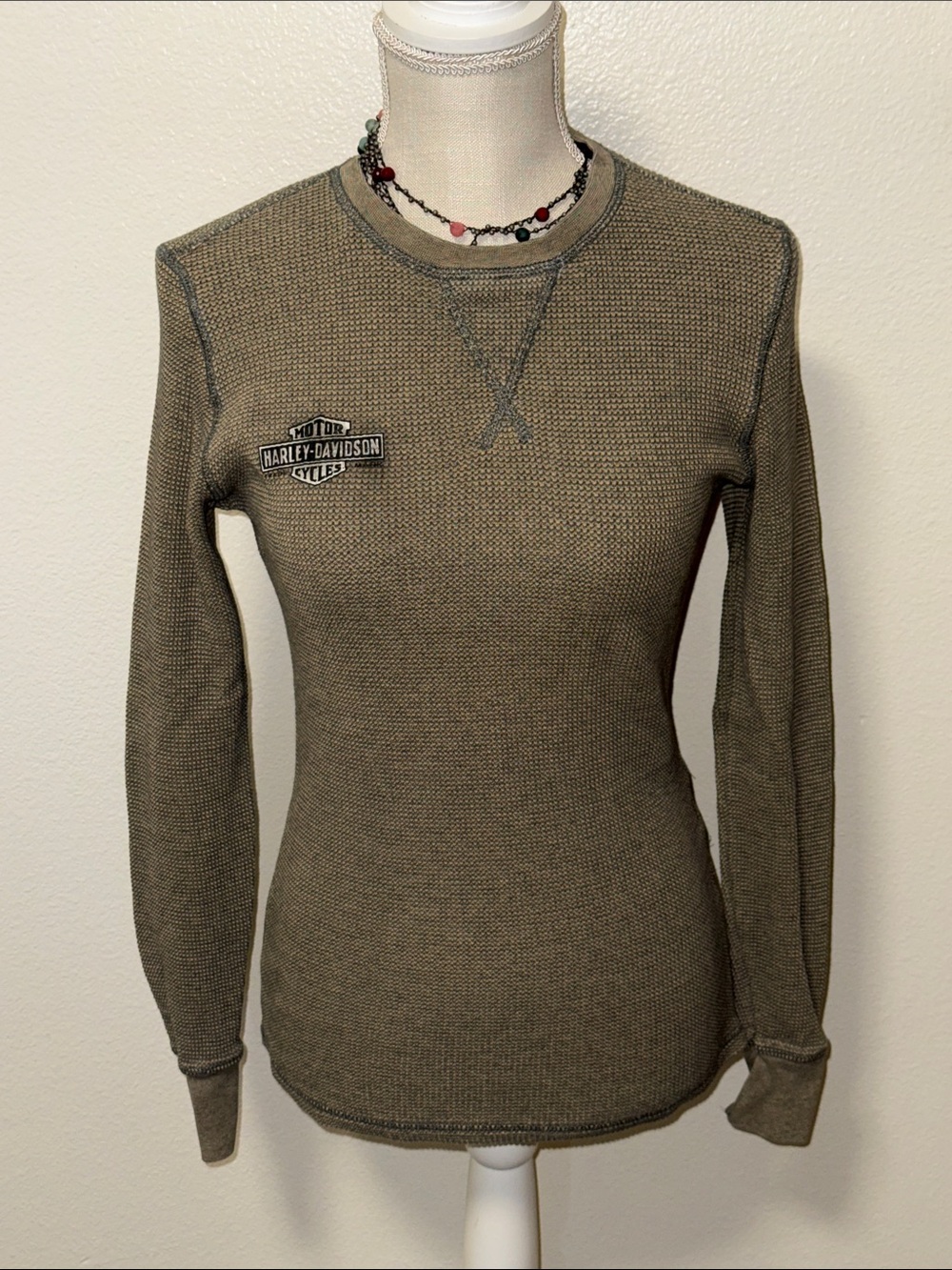 Harley-Davidson Waffle Thermal Long Sleeve size Small